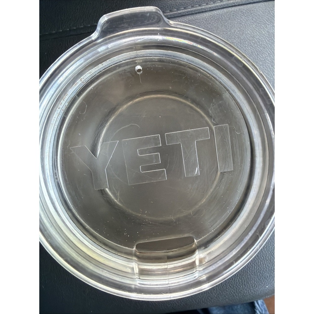 Rambler Mug  YETI 14oz Silver Stainless Steel Insulated MagSlider Lid - Picture 4 of 5